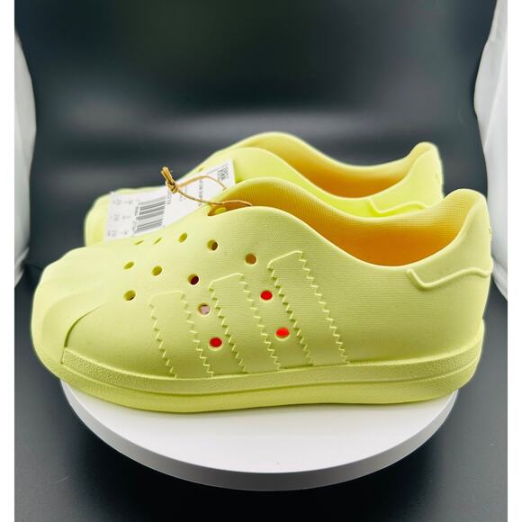 Adidas AdiFom Superstar 360 Kids Shoes – Pulse Yellow/Red – IG0219 – Sz 2.5 - Picture 7 of 7
